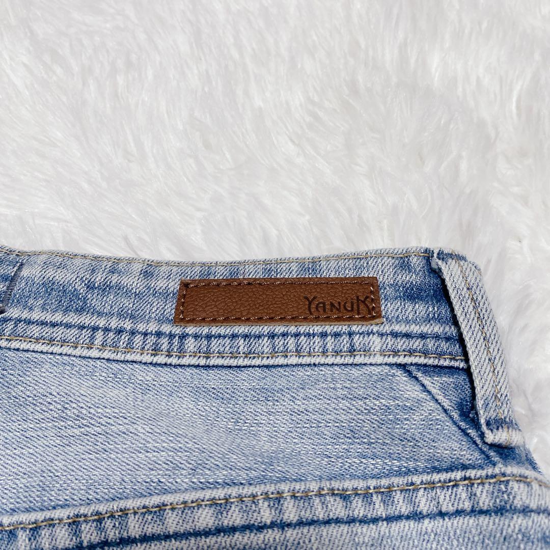 ✨美品✨ YANUK ヤヌーク ストレートデニム ボーイズ LEA 25