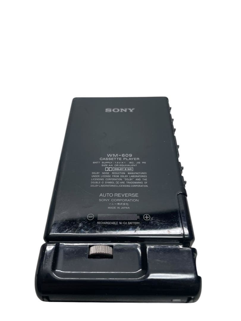 SONY WALKMAN DBB重低音 カセットウォークマン WM-609