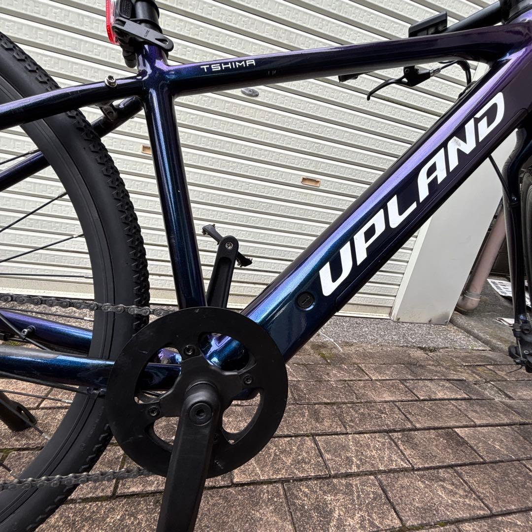 TOTEM Upland 電動アシスト自転車 fitness 700C 青紫色