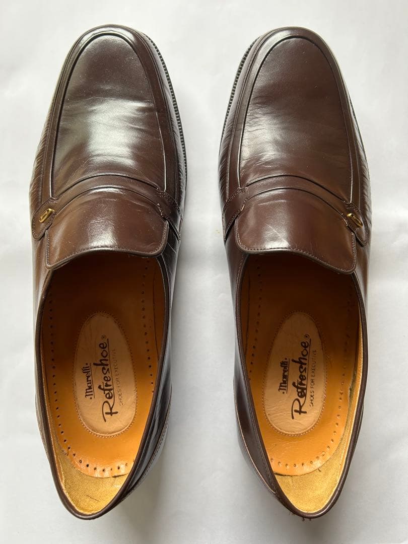 新品　未使用　MARELLI マレリー　リフレッシュー　モカシン靴