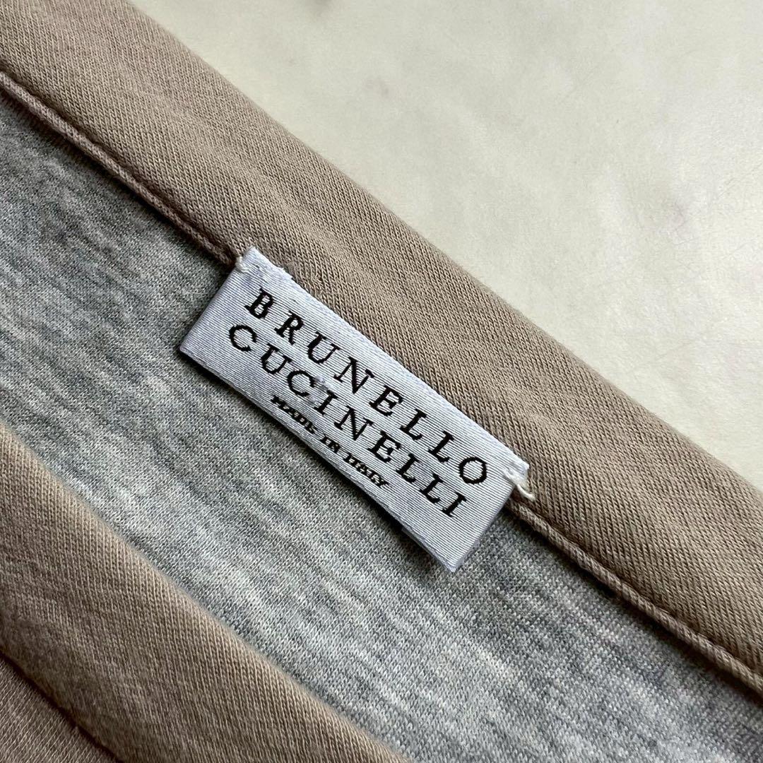 BRUNELLO CUCINELLI サイドモニーレボール装飾 カットソー