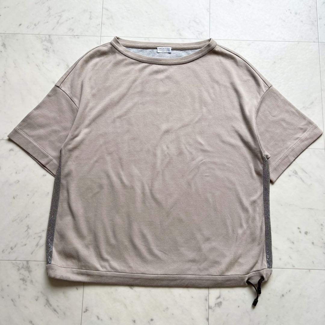BRUNELLO CUCINELLI サイドモニーレボール装飾 カットソー