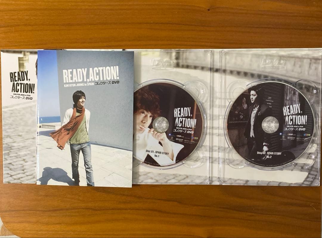 Kim hyun joongのコレクターズ、日本デビューライヴなどDVD5種類