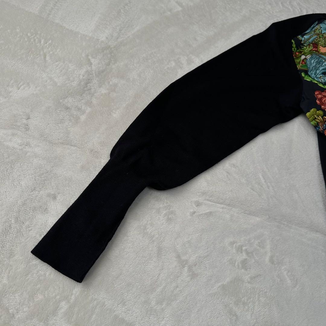 美品 vintage HERMES エルメス 乗馬 ホース カーディガン ボレロ