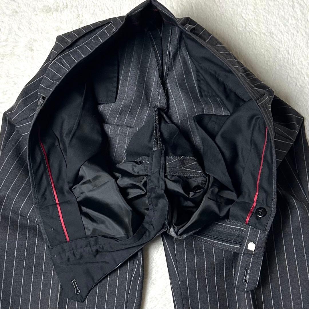 美品✨ PERSON'S パーソンズフォーメン スーツ ストライプ A7
