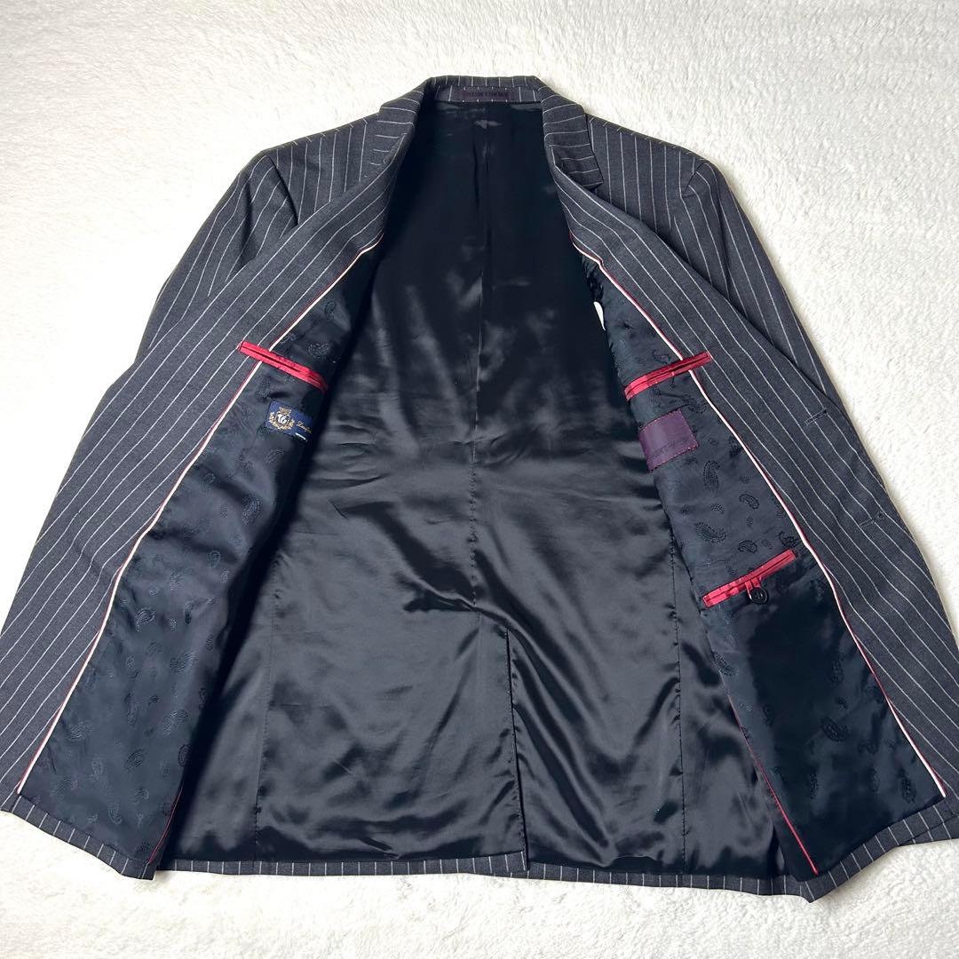 美品✨ PERSON'S パーソンズフォーメン スーツ ストライプ A7