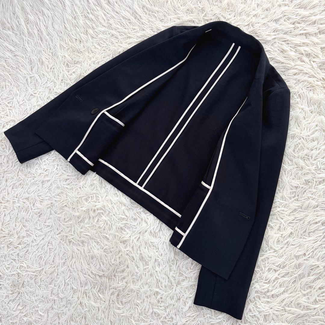 NOLLEY’S Sophi ウォッシャブルドライシャンブレーショートジャケット