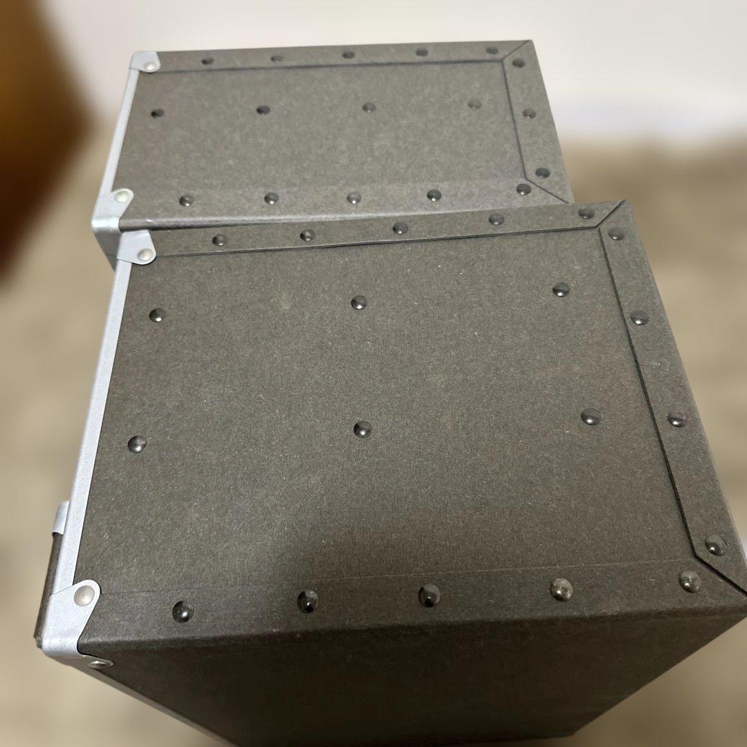 無印良品　硬質パルプボックス　廃盤　レア 2個セット　送料込み