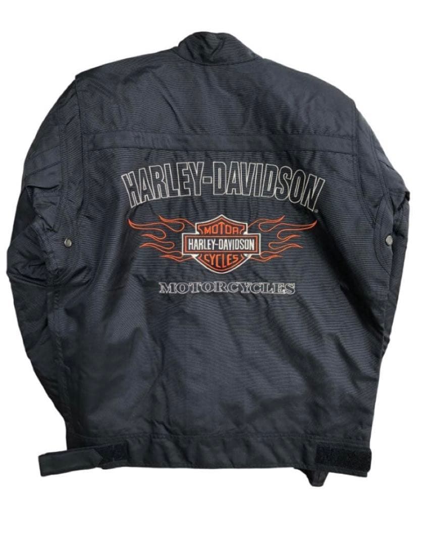 新品 Harley-Davidson ハーレーフレア ナイロンジャケット L