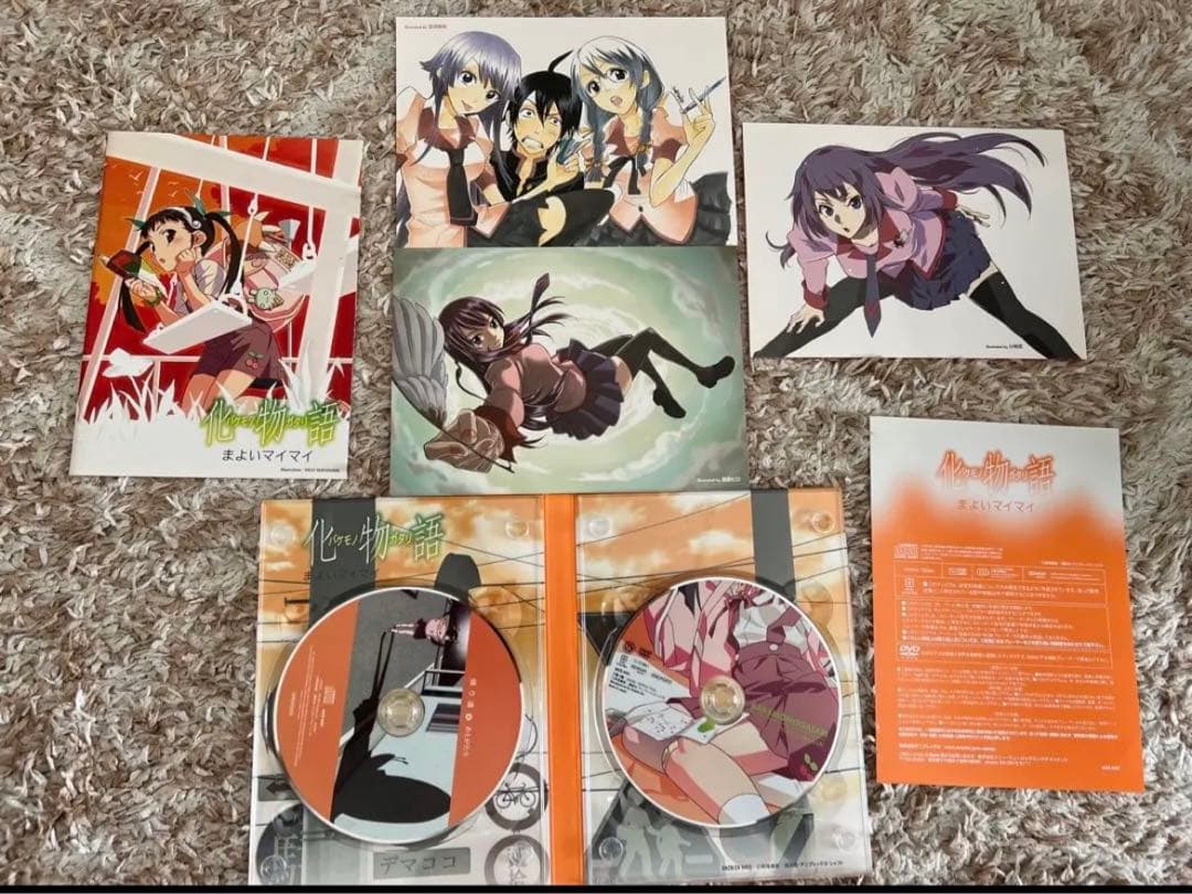 【限定品、レア】化物語　バケモノガタリ　完全生産限定盤　DVDセット