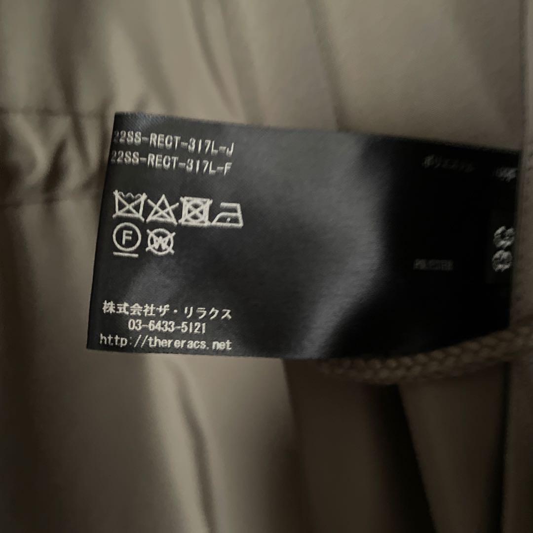 美品 THE RERACS リラクス ドロップショルダー モッズコート 軽量素材