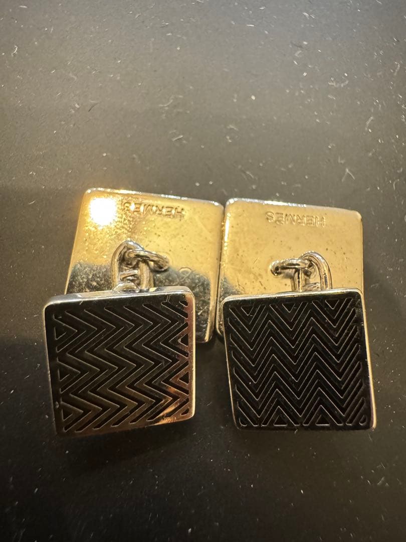 HERMES【エルメス】カフス ボタン