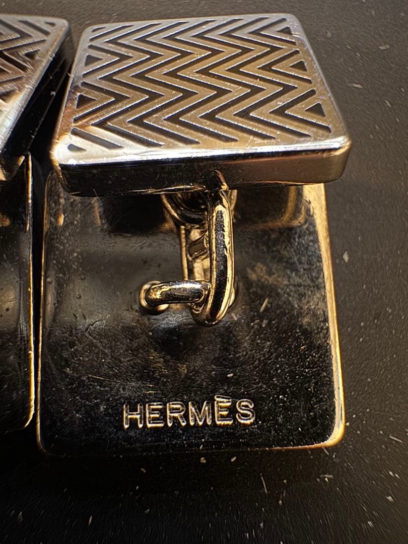HERMES【エルメス】カフス ボタン
