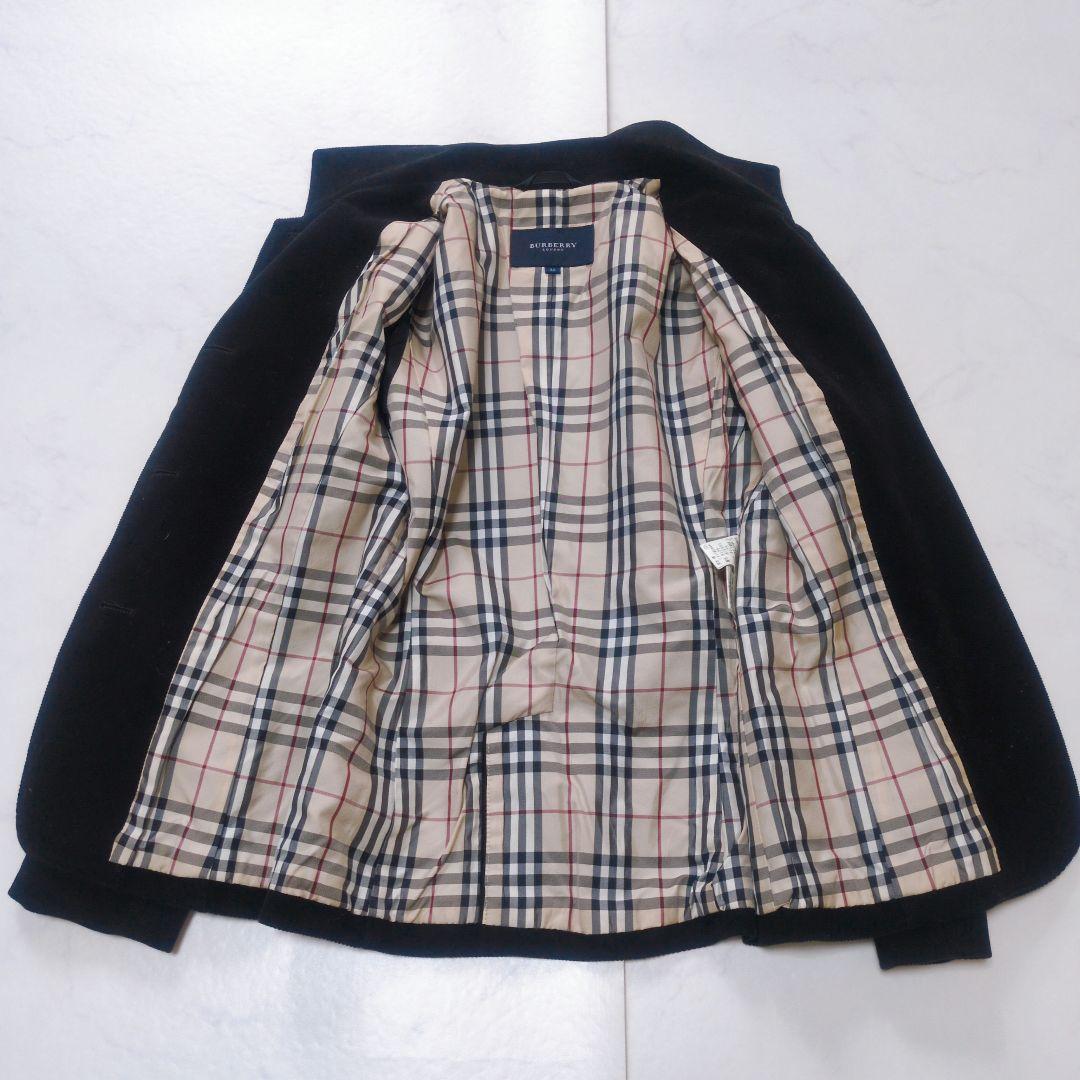 BURBERRY LONDON✨️テーラード ジャケット ノバチェック 黒 38