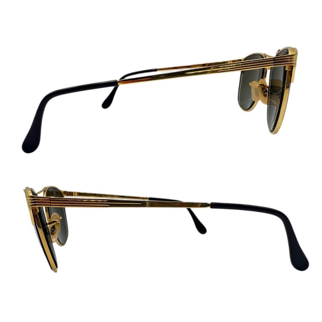 Ray-Ban ボシュロム サングラス SIGNET ゴールドフレーム 度あり
