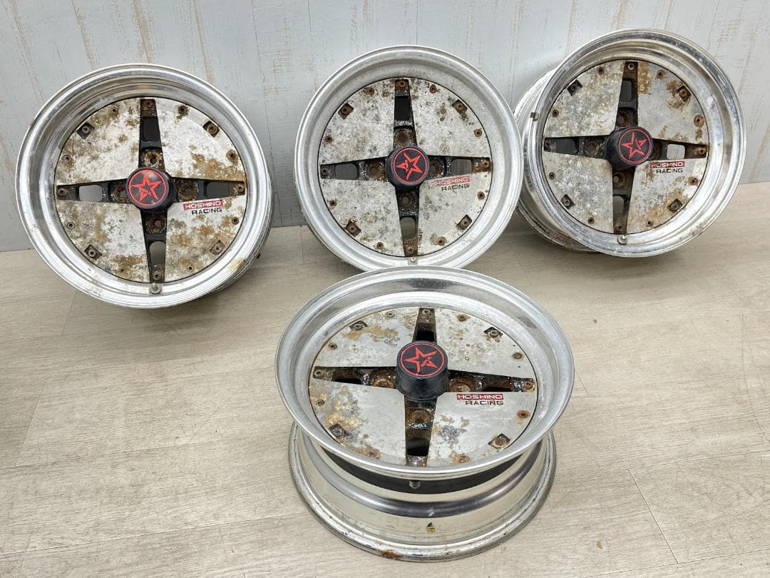 旧車 インパル HOSHINO RACING ホイール 4本 6.5J 15イン
