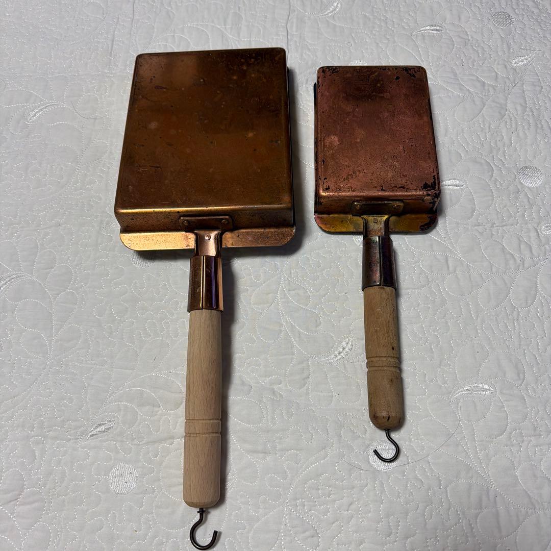銅製卵焼き器2個セットで！
