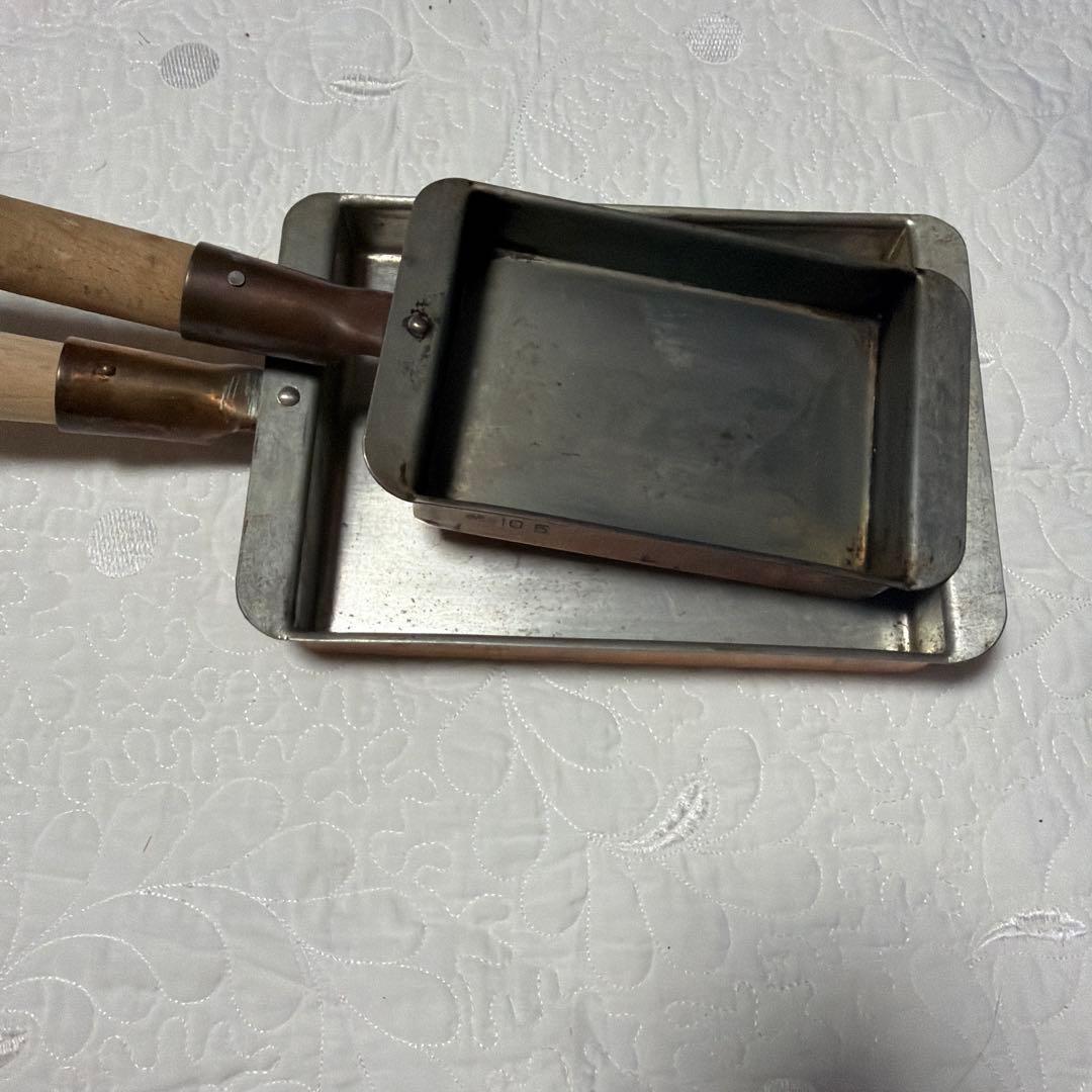 銅製卵焼き器2個セットで！