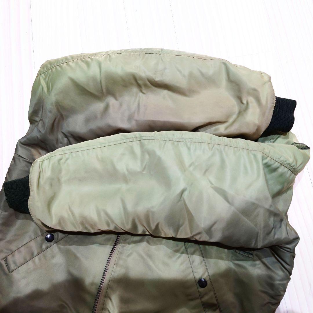 ジャケット・アウター VINTAGE SILVER STONE MOBIL ARMER MA-1 L
