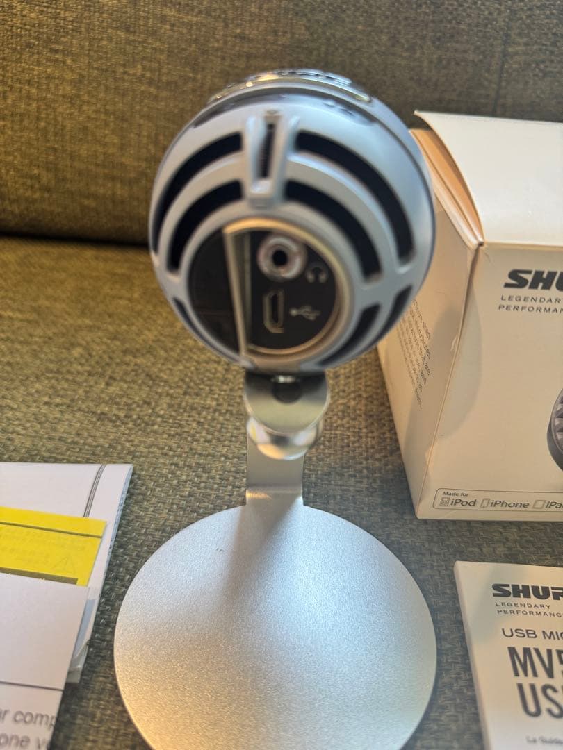 配信機器・PA機器・レコーディング機器 SHURE MV5