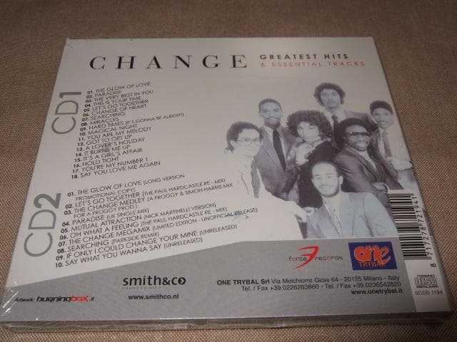 CHANGE,新品未開封,ベスト＆レア,ソウル,2枚組,レア盤,チェンジ