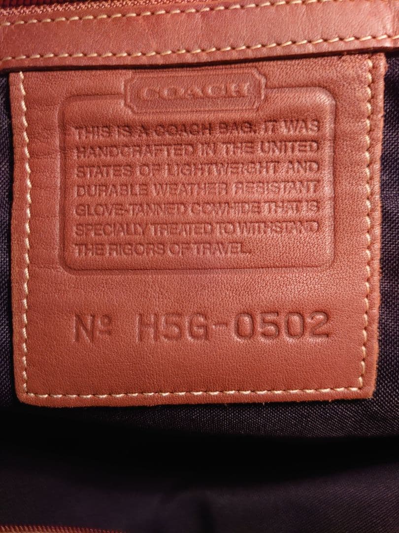 【予約済み】COACH レザー ボストンバッグ