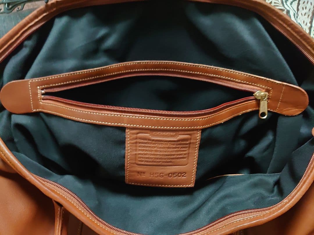 【予約済み】COACH レザー ボストンバッグ