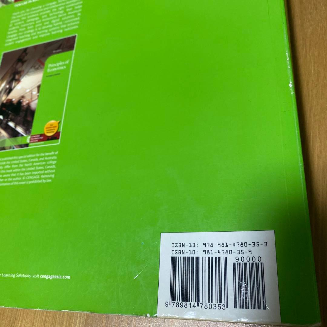 洋書 Principles of Economics, Mankiw, 8th Ed.