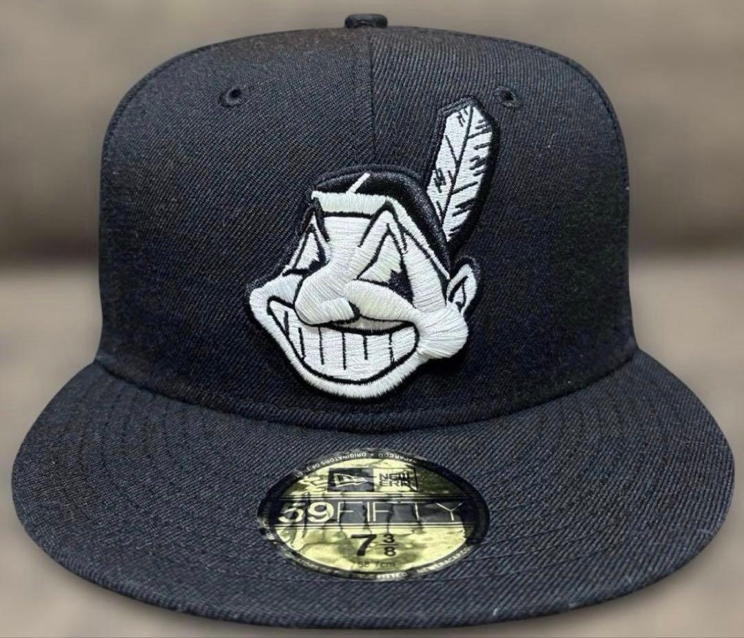 y*u様 NEWERA 59FIFTY クリーブランド・インディアンス 7 3/