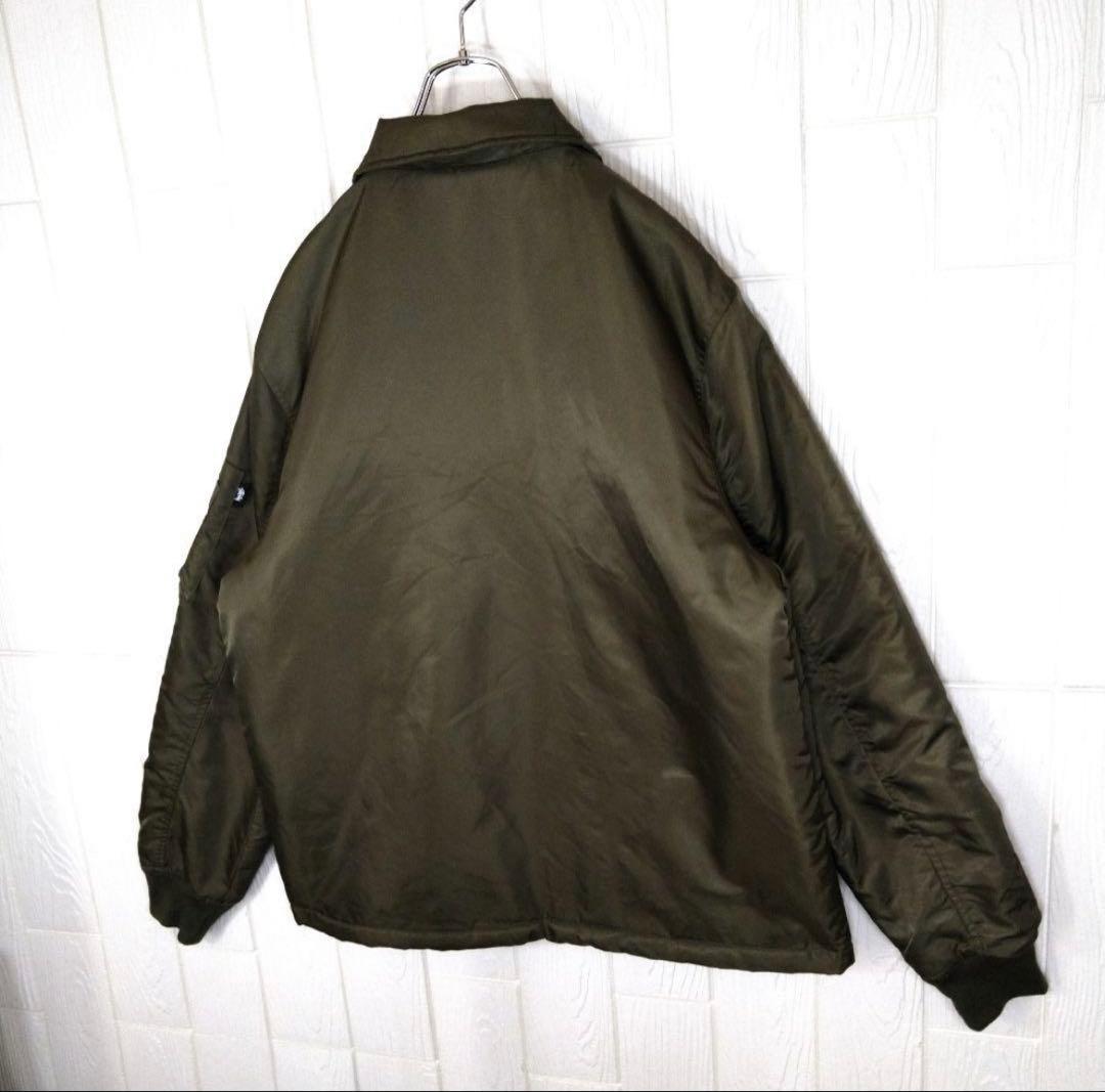 お値下げ　【STUSSY】中綿入り　ナイロン　フライトジャケット