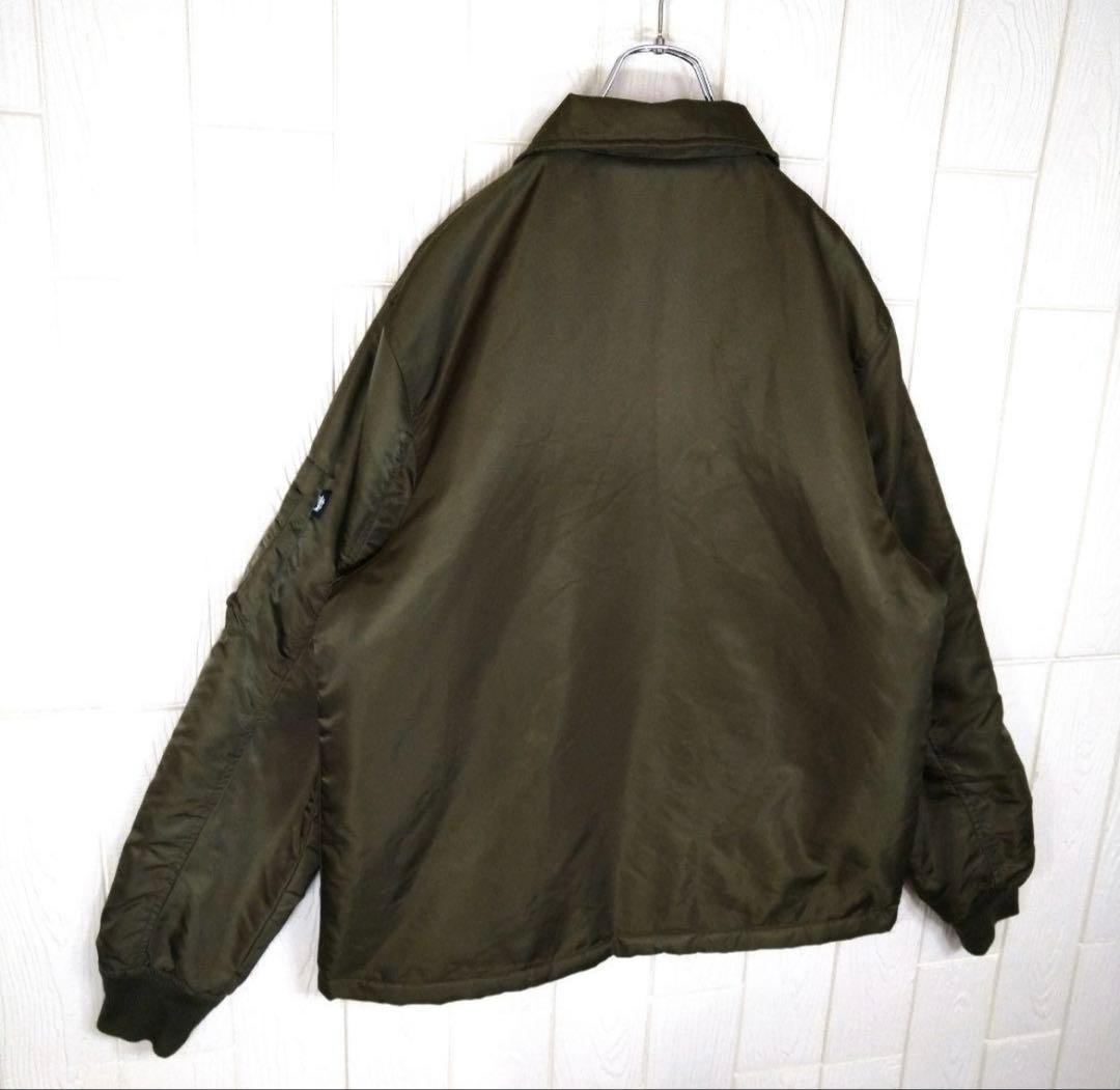 お値下げ　【STUSSY】中綿入り　ナイロン　フライトジャケット