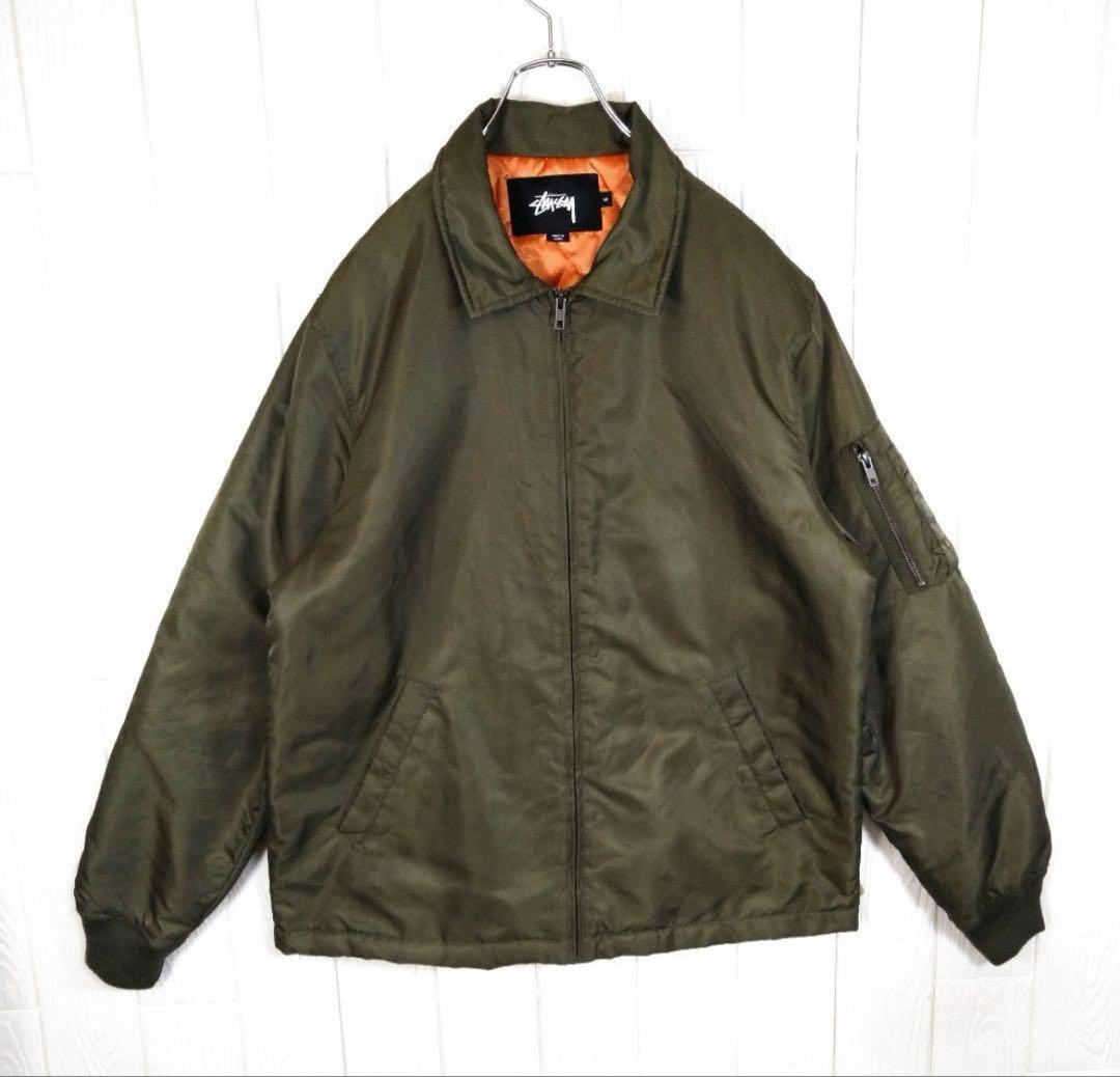お値下げ　【STUSSY】中綿入り　ナイロン　フライトジャケット