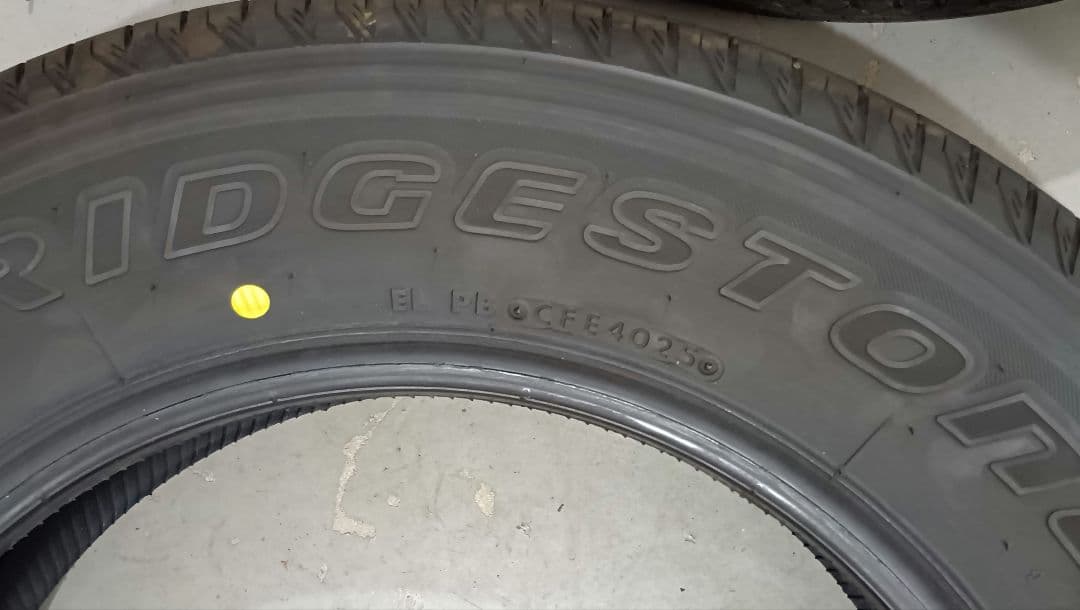 ジムニー　新車外し　ブリヂストン　175/80R16　2本 【No.①】
