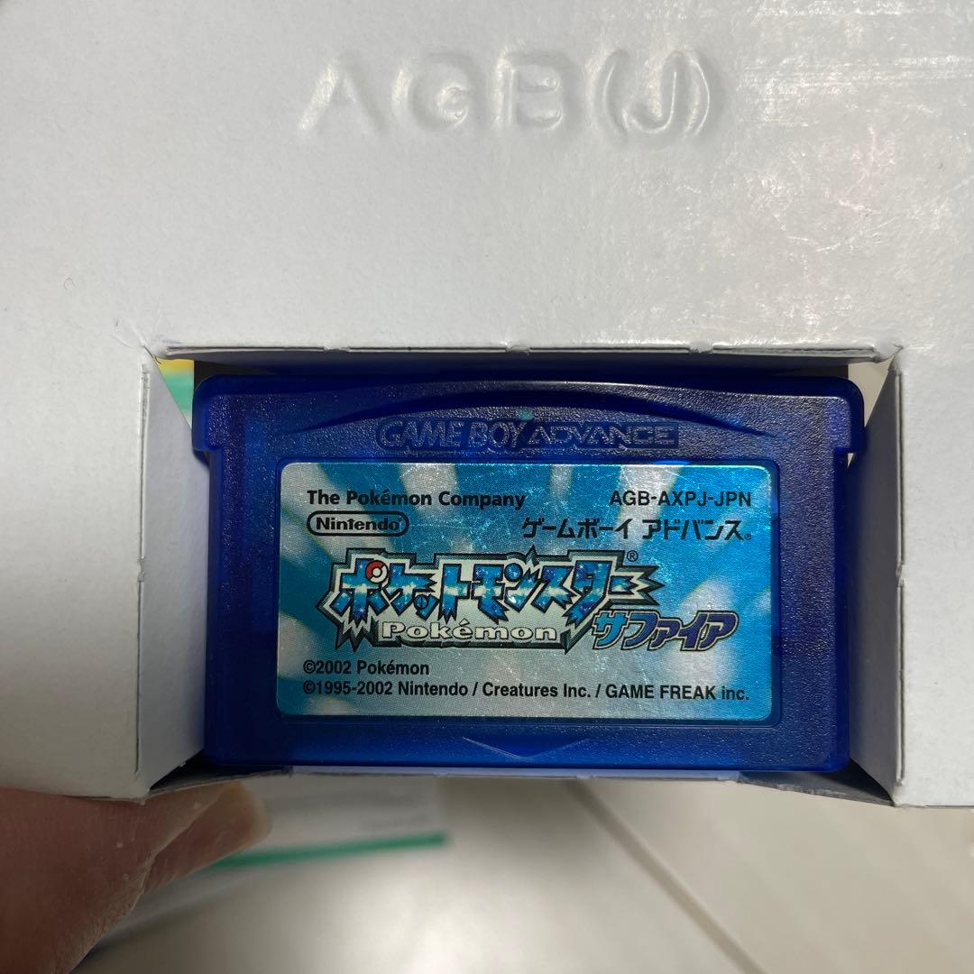 【レア物！】ポケットモンスター サファイア カセット 箱付き