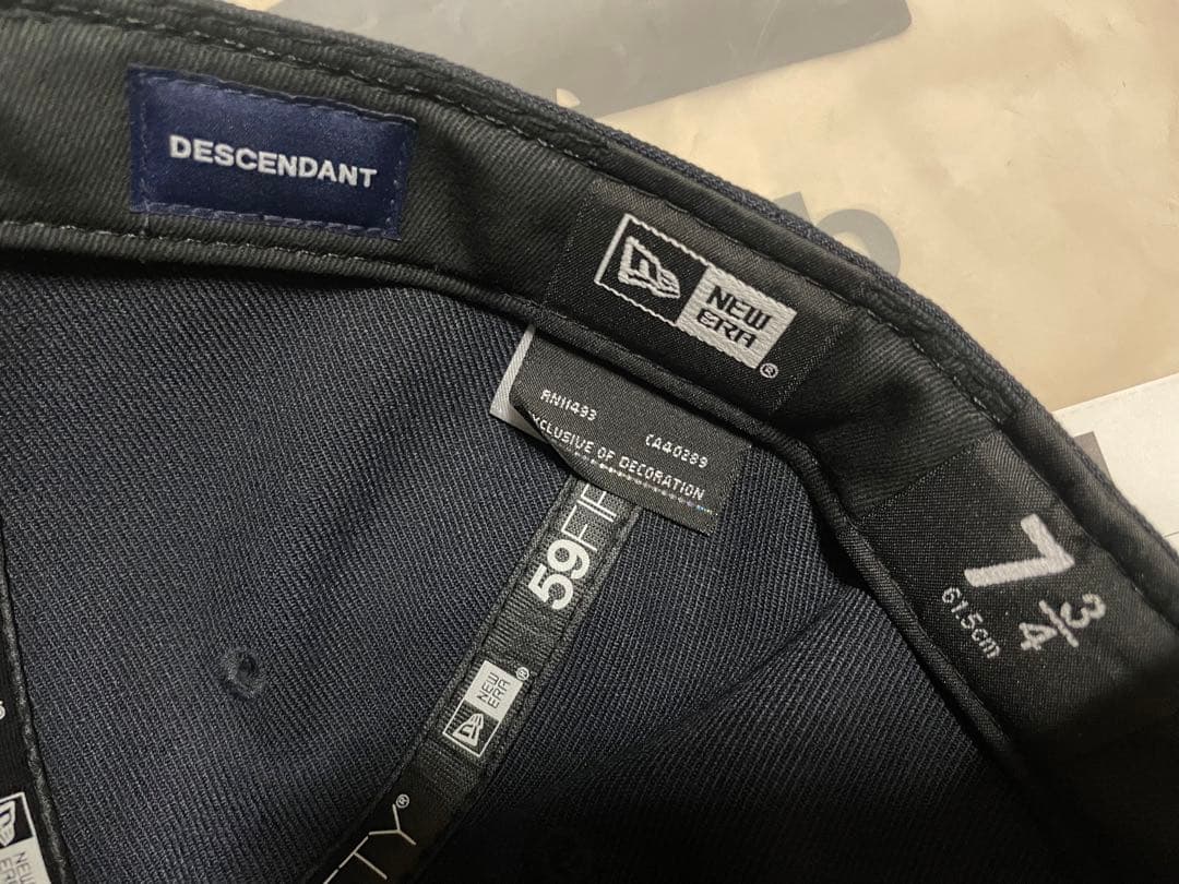 DESCENDANT 59FIFTY ネイビー 7 3/4