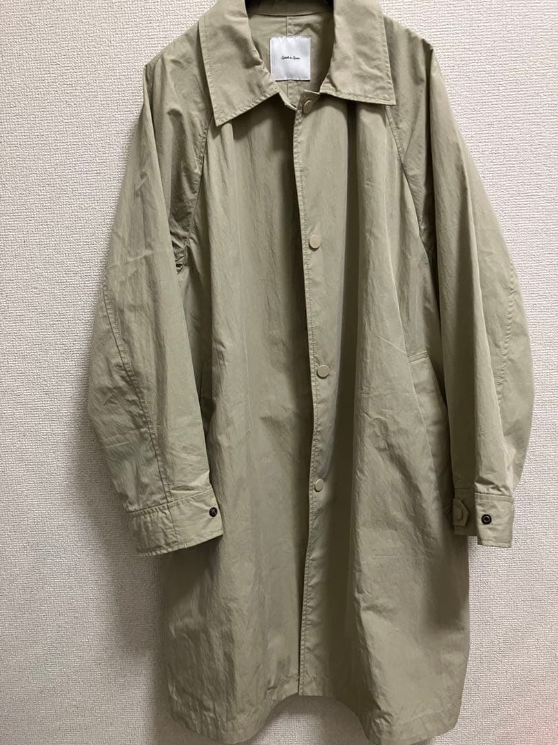 Spick&Span C/Nyステンカラーテントコート