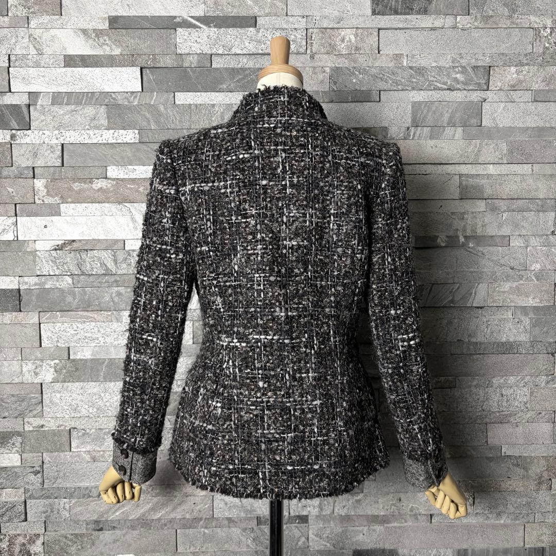 【新品未使用】miss ashida ミスアシダ　ツイードジャケット　7