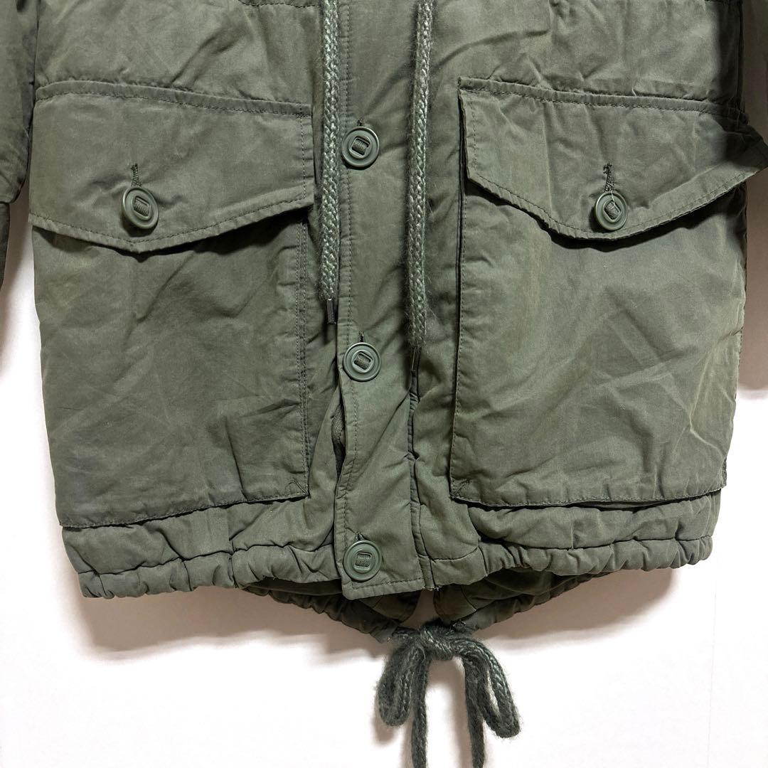 《DIESEL》 ディーゼル (S) モッズコート カーキ ミリタリージャケット