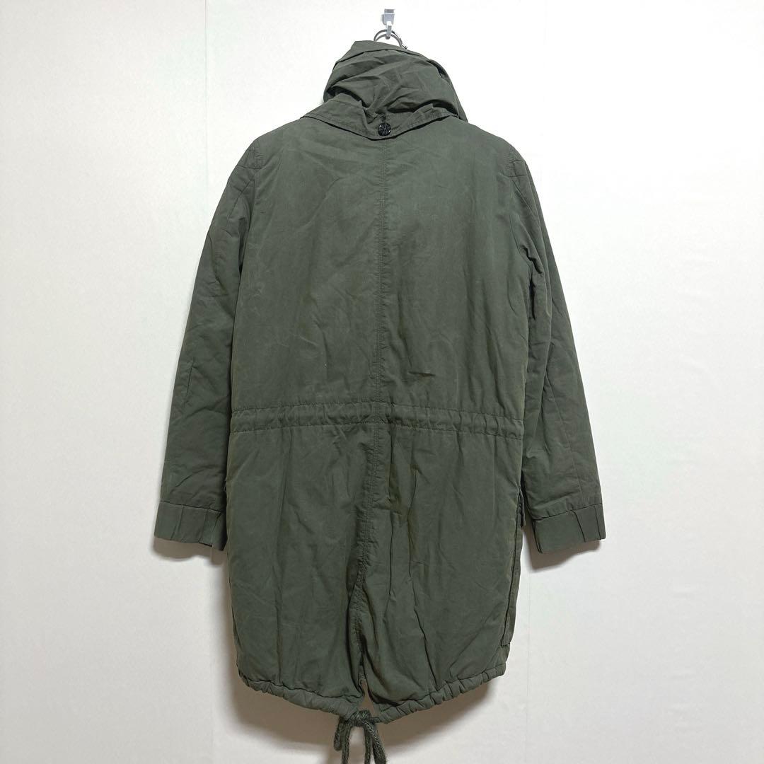 《DIESEL》 ディーゼル (S) モッズコート カーキ ミリタリージャケット