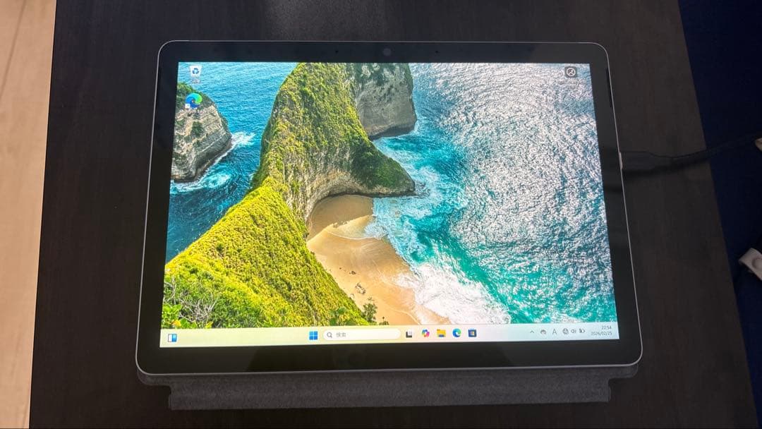 （※ジャンク品※）8G128G Surface Go 3、純正AC、タイプカバー