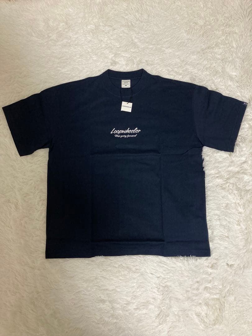 LOOPWHEELER ネイビー Tシャツ Mサイズ