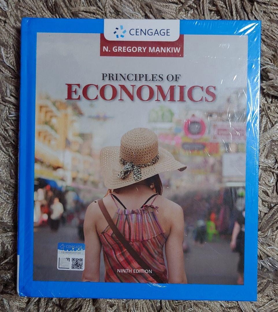 新品未開封✨Principles of Economics　ハードカバー