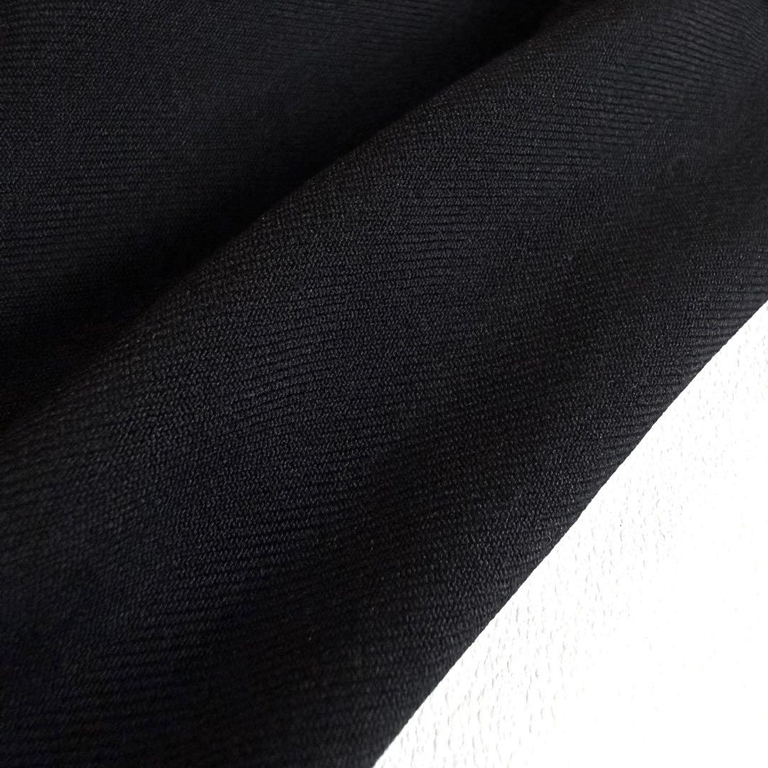 《美品》 ブラック コムデギャルソン ポリ縮 ワイド バルーンパンツ M