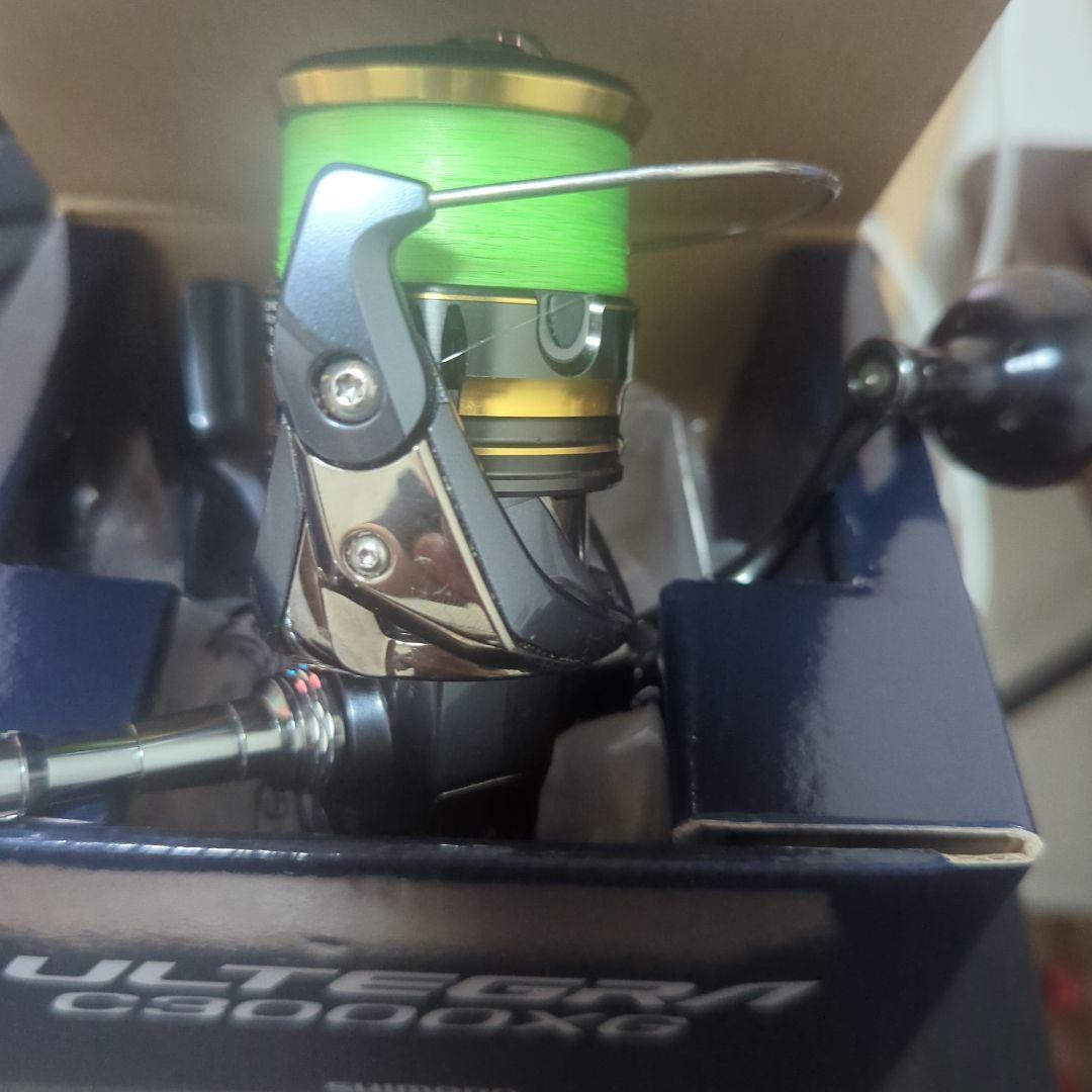 SHIMANO 21アルテグラC3000XGゴメクサスハンドル、リールスタンド付