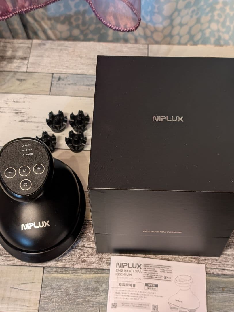 ボディ・フェイスケア NIPLUX EMS HEAD SPA PREMIUM