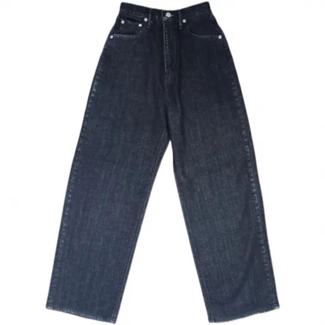 最終値下⭐︎ëpa epa エパ wide straight jeans\"BLK\"