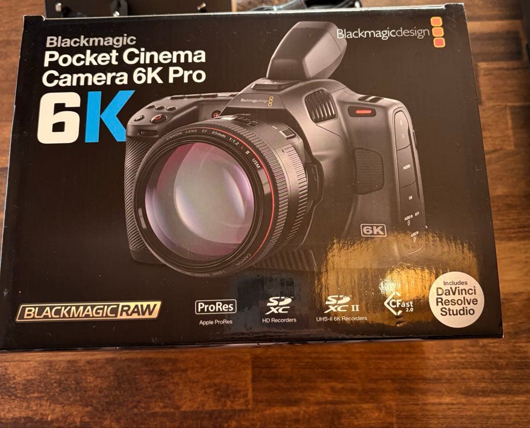 BMPCC 6KPRO シネマカメラレンズセット