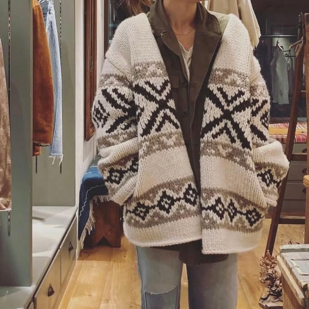 【nowos】20AW カウチンニット
