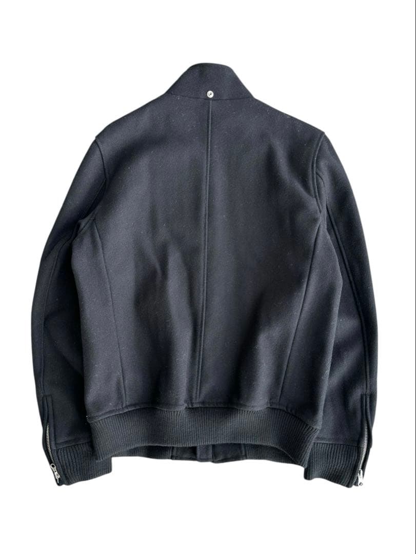 ジャケット・アウター high neck wool bomber jacket