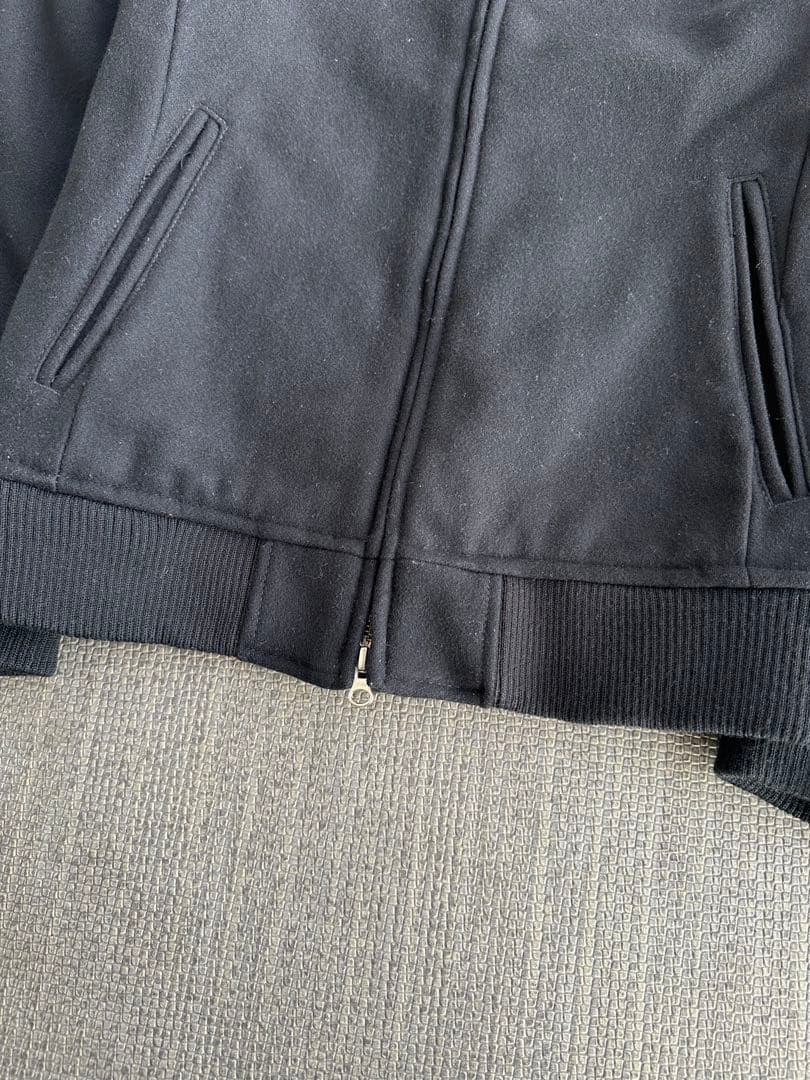 ジャケット・アウター high neck wool bomber jacket